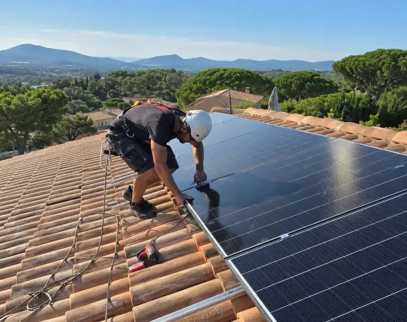 Installateur panneaux solaires Lachassagne — pose photovoltaïque sur toiture